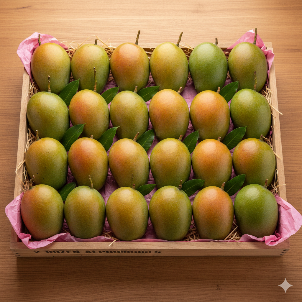 Ratnagiri Alphonso Mangoes- A Grade