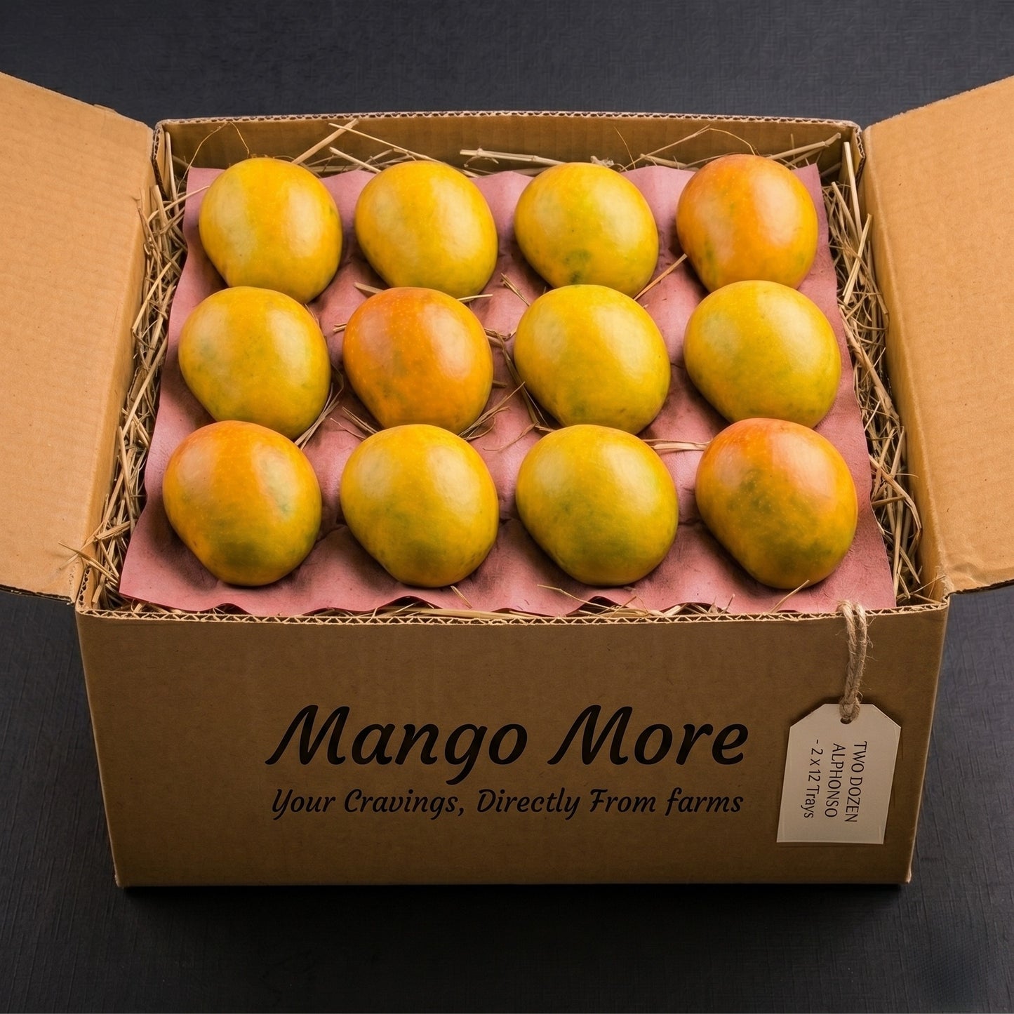 Ratnagiri Alphonso Mango B Grade- 2 Dozen Box
